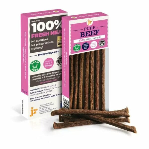 JR Pet Products Pure Beef Sticks 50g