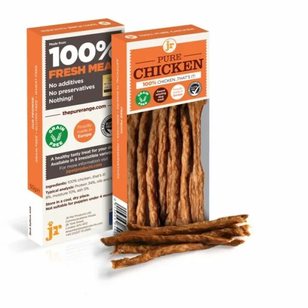 0pc50 jr pet products pure chicken sticks 50g 1