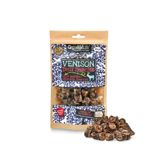 Green & Wild's Venison Snacks 75g