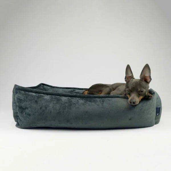 hill006 blk m hillfoot paws black nest dog beds medium 1