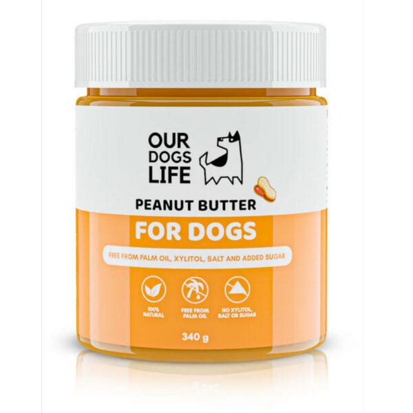 Our Dogs Life Natural Peanut Butter for Dogs