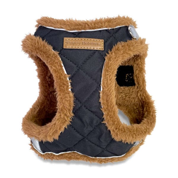 Puppy Boheme Quilted Teddy step-in harness