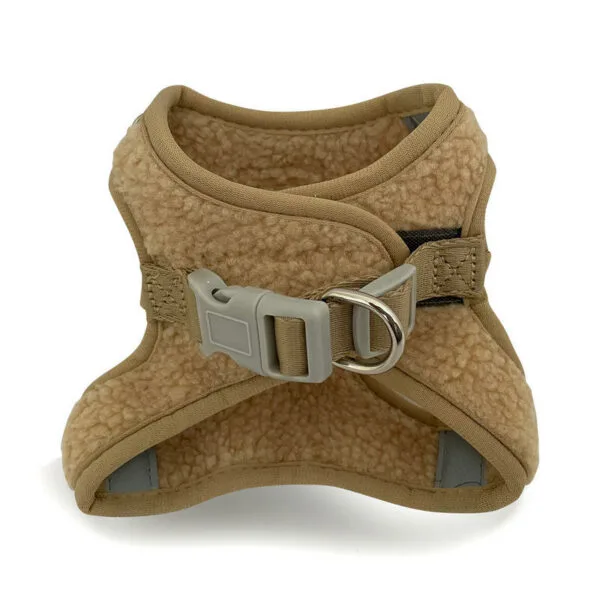 Puppy Boheme Teddy Step-In harness beige - Image 2